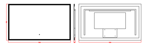 Зеркало в ванную с подсветкой Boheme 544-120 120х70 - фото 2