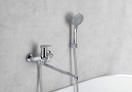 Душевой гарнитур Aquatek ВЕГА AQ2010CR настенный хром