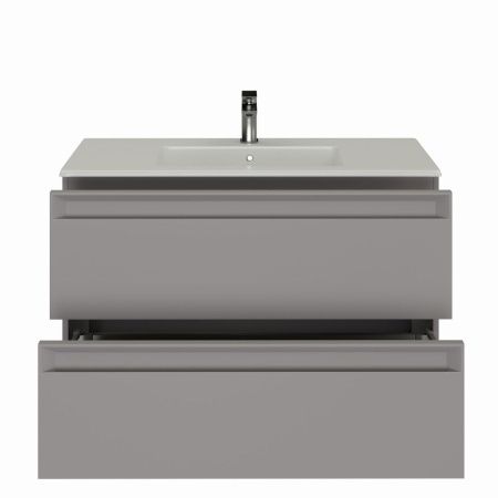 Тумба под раковину Allen Brau Eclipse 2.0 1.E1002.PGM 2.0 80х50 подвесная цвет серый