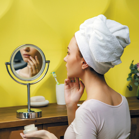 Зеркало косметическое WasserKRAFT 1005 Зеркало косметическое WasserKRAFT 1005