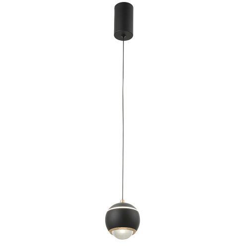 Светильник подвесной Crystal Lux Caro (Царо) CARO SP LED BLACK - фото 2