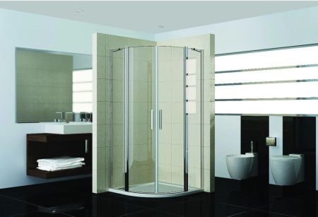 Душевой уголок Good Door PANDORA ПД00077 80х80 стекло прозрачное профиль хром без поддона