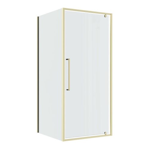 Душевой уголок Niagara Nova NG-45-9ASG-A90SG-34 90х90 стекло прозрачное профиль золото без поддона