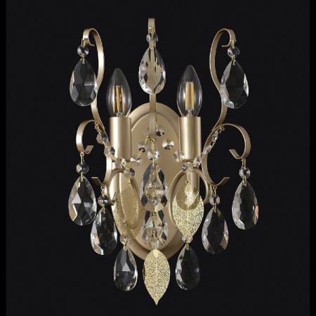Бра Crystal Lux Esmiralda (Есмиралда) ESMIRALDA AP2 GOLD