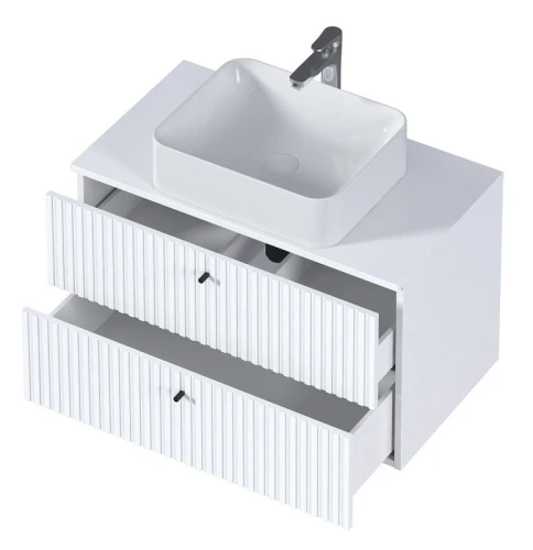 Тумба под раковину 1MarKa Desire Ц0000026594 80х50х49 цвет белый - фото 2