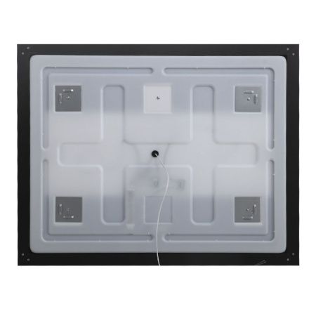 Зеркало с подсветкой BelBagno Kraft SPC-KRAFT-1200-800-SENS-NERO 120х80 подвесное