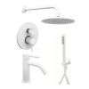 Душевая система Paffoni Light KITLIG018BO071 встраиваемая в стену