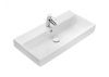 Раковина из сантехнического фарфора Roca Oleta 73274C500Y 80х40 накладная цвет белый