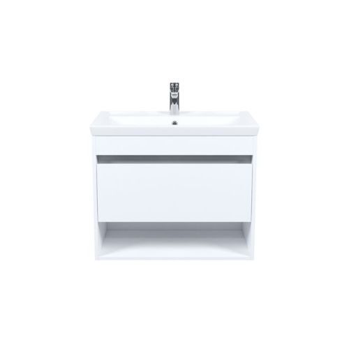 Тумба с раковиной IDDIS Zodiac X ZDX70WNi95K 71х47х59 подвесная цвет белый - фото 2