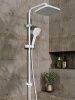 Душевая стойка Orange O-Shower OW04w настенная цвет белый