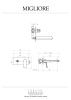 Смеситель Migliore LAGUNA 26080 встраиваемый в стену хром
