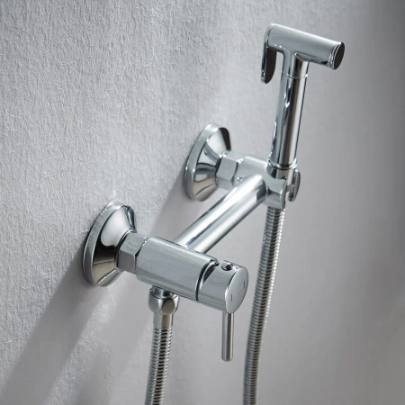 Гигиенический душ со смесителем Shevanik S107 хром