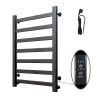 Полотенцесушитель электрический Тругор Диана Пэк сп Al ПэкДиана1/8050Alчерн 50х80 черный