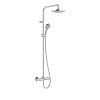 Душевая стойка Hansgrohe Vernis Shape 26318000 настенная цвет хром с термостатом