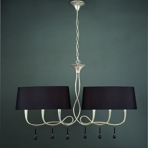 Светильник подвесной Mantra Paola Painted Silver (Паола Паинтед Силвер) 3531 - фото 2