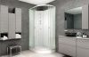 Душевая кабина AvaCan L902LN 120х80 асимметричная без крыши ориентация левая