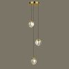 Светильник подвесной Delight Collection MD24001033-3A gold/clear