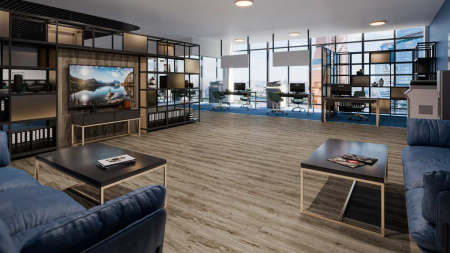 Кварцвиниловая плитка Damy Floor FAMILY LVT 248-8-LVT Дуб Имбирный толщина 0.25 см 43 класс 1227х187