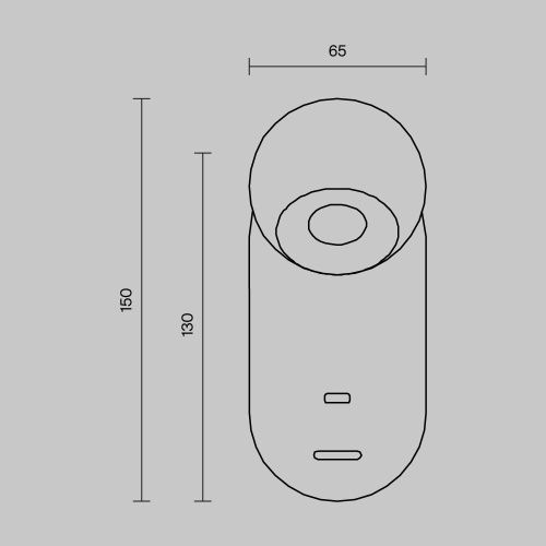 Бра Maytoni Elfin MOD434WL-L5B3K - фото 4