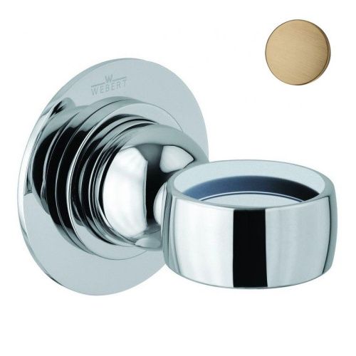 Смеситель для ванны и душа Webert Opera OA880101065 настенный бронза - фото 2