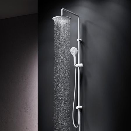 Душевая стойка Am.Pm Gem F0790033 настенная цвет белый