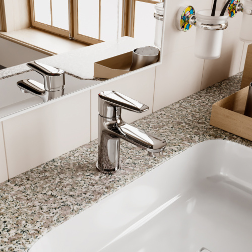 Смеситель WasserKRAFT Vils 5600 5603 на раковину хром - фото 2