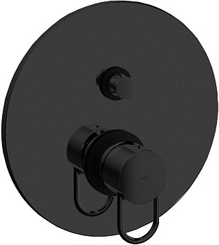 Смеситель для душа Paffoni Joker JK015NO встраиваемый в стену черный