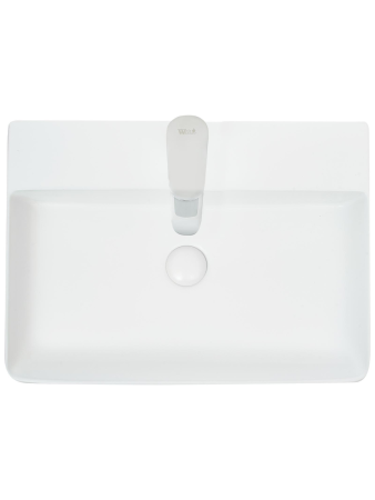 Раковина из сантехнического фаянса WeltWasser WW SK 10000004641 40 см накладная цвет белый