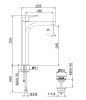 Смеситель Webert Sax Evolution SE830402560 на раковину черный