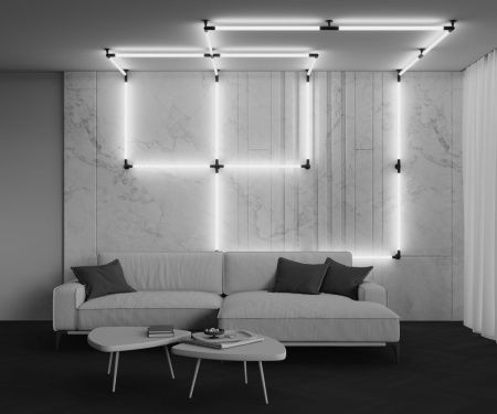 Трековый светодиодный светильник Maytoni Technical Larc C148CL-L900-13W3K-B