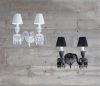 Бра Delight Collection Baccarat style (Баццарат стыле) ZZ86303BK-2W