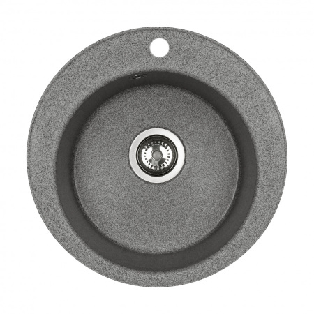 Кухонная мойка Aquaton Шелли 1A734732SS230 50х50 цвет серый