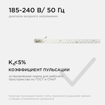 Светодиодный модуль со встроенным драйвером Apeyron 19391