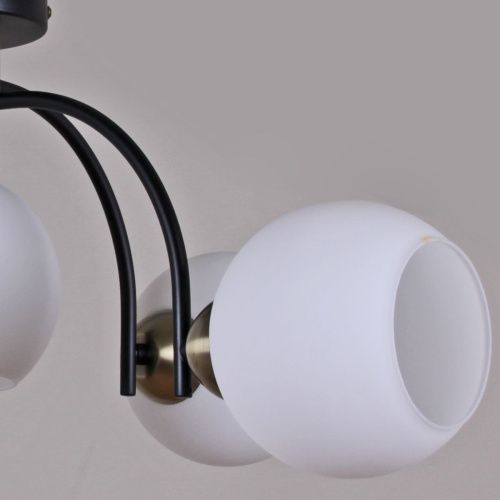 Люстра на штанге Illumico IL0250 IL0250-5CSQ-79 BK AB - фото 3