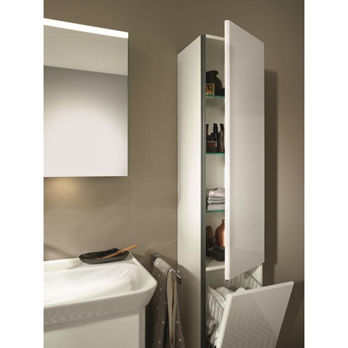 Шкаф-пенал Burgbad Iveo HSIG035RF2833G0161 35х32х176 напольный
