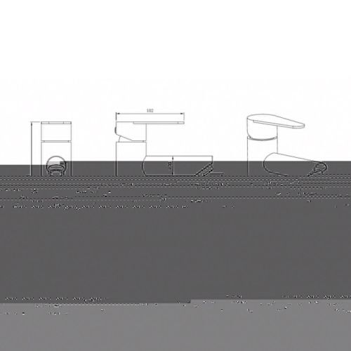 Смеситель Olisan STEEL ST1100 на раковину нержавеющая сталь - фото 3