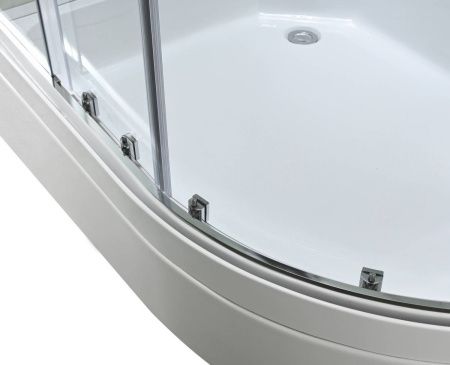 Душевая кабина AvaCan EM EM3912LLEDT 120х90 асимметричная с крышей ориентация левая