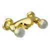 Смеситель для душа Migliore AXO SWAROVSKI 18508 настенный золото