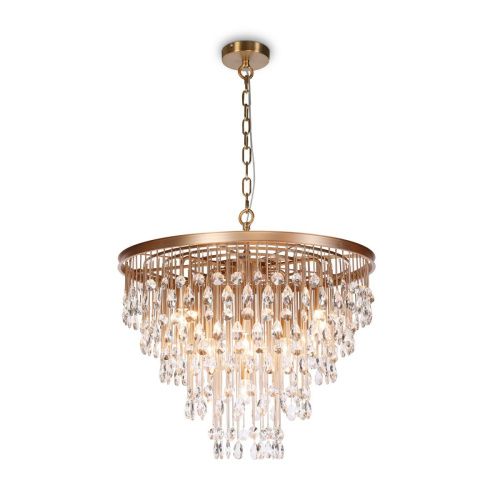 Светильник подвесной Maytoni Linn Neoclassic MOD091PL-09G - фото 3