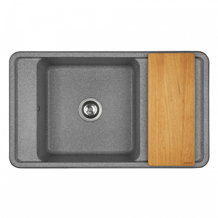 Кухонная мойка Aquaton Беллис 1A724832BS230 87х51 цвет серый