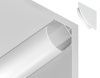 Алюминиевый угловой профиль Ambrella Light Alum Profile (Алум Профиле) GP2100WH