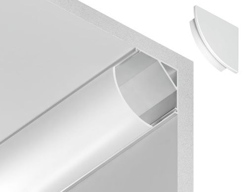 Алюминиевый угловой профиль Ambrella Light Alum Profile (Алум Профиле) GP2100WH - фото 4