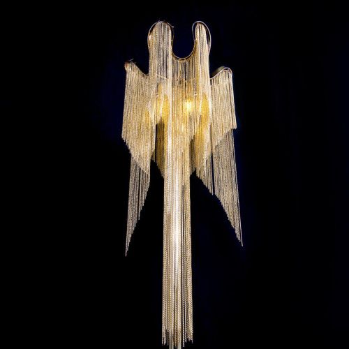 Торшер Loft It Stream 10208F Gold - фото 5