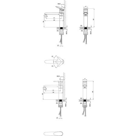 Смеситель для кухни LeMark Status LM4404C на мойку хром