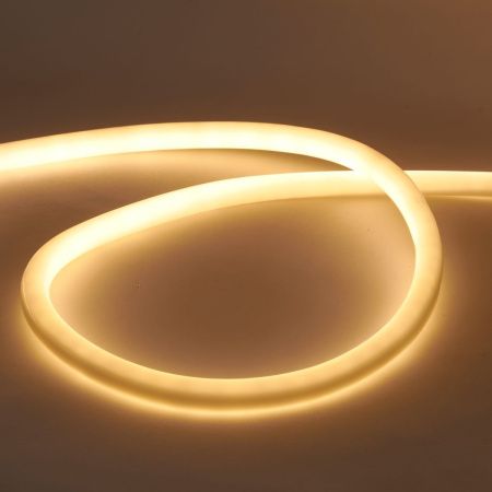 Гибкий неон Uniel ULS-N40-2835-120LED/m-16mm-IP68-DC24V-10W/m-5M-3000K NEON SET01