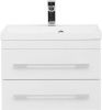 Тумба с раковиной Aquanet Нота 00287706 60х50 подвесная цвет белый