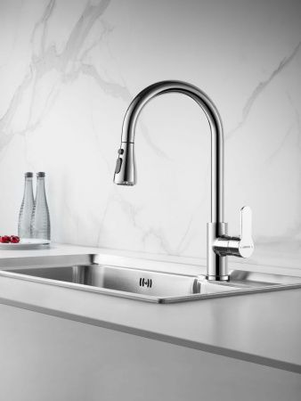 Смеситель для кухни Arrow AG4512 на мойку хром