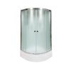 Душевая кабина AvaCan D278SEL 80х80 четверть круга с крышей ориентация универсальная