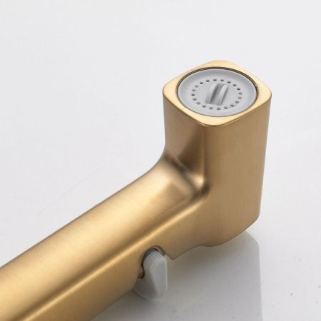 Гигиенический душ со смесителем Shevanik S9905G золото