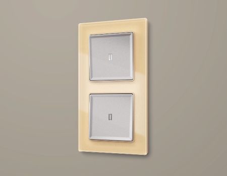 Рамка двухместная Ambrella Volt Platos (Платос) AF330602